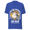 Captain Chungus Nap Dojo Tee - Heather True Royal